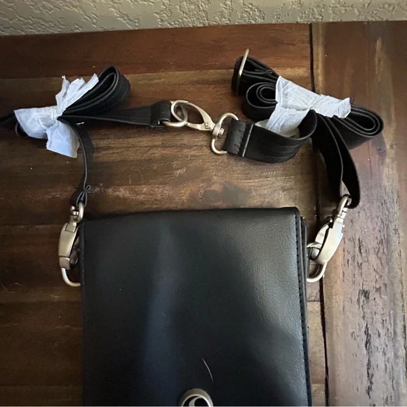 New Sensei Shears Dog Grooming 6-Shear Long Holster Black Leather Crossbody NWOT - Picture 12 of 13